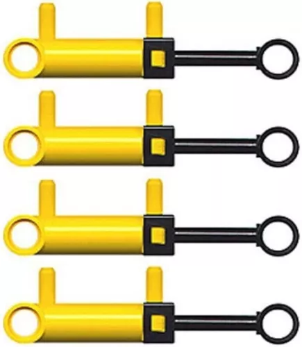 ☀️LEGO Technic 4 pcs NEW YELLOW MINI PNEUMATIC PISTON CYLINDERS Air Pump