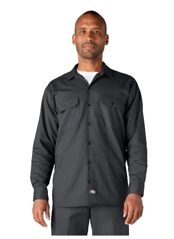 Dickies Big & Tall Casual Button-Down Shirts for Men