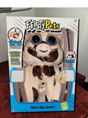 MORT THE SNORT FIESTY PETS LARGE PLUSH 10 INCH TOY NEW IN  UNOPENED BOX   BT201