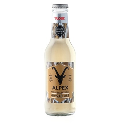 24 Botellas GINGER ALE Alpex PLOSE 20 cl. 24 botellas Plose 20 cl.