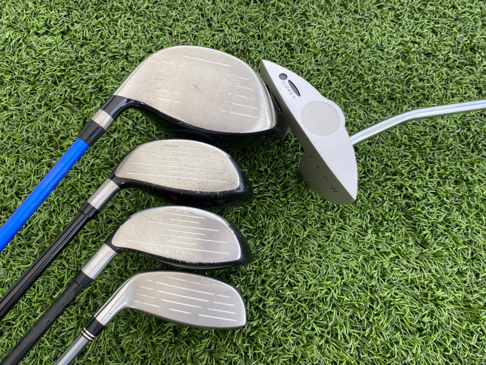 Complete Mens Golf Club Set SFlex Ping G5 Driver, Armour Titanium