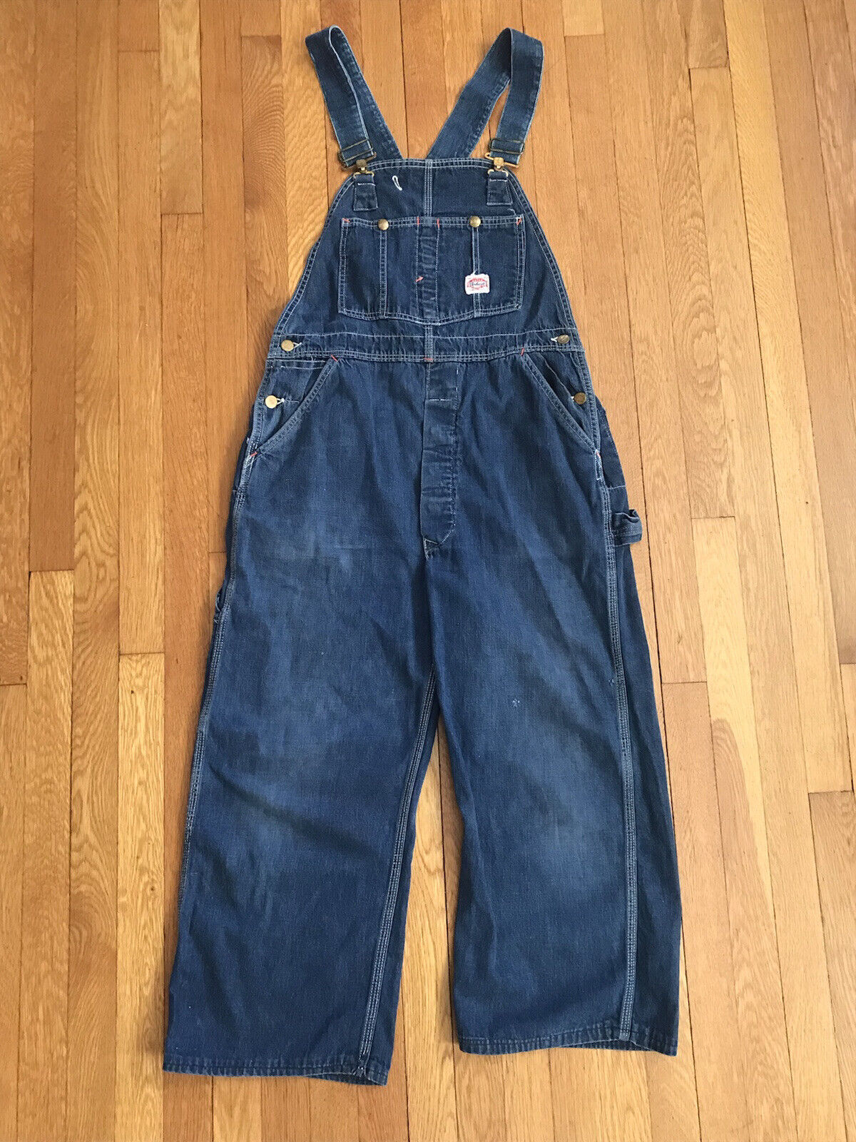 60s Vintage Carhartt Denim Overalls - image 1