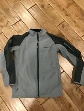 NFL Team Apparel Youth Boys Gray Denver Broncos Jacket Size L/XL