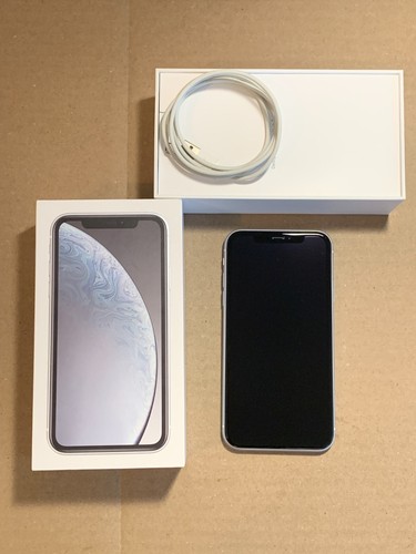 Apple iPhone XR - 64GB - White (T-Mobile) A1984 (CDMA + GSM) Read