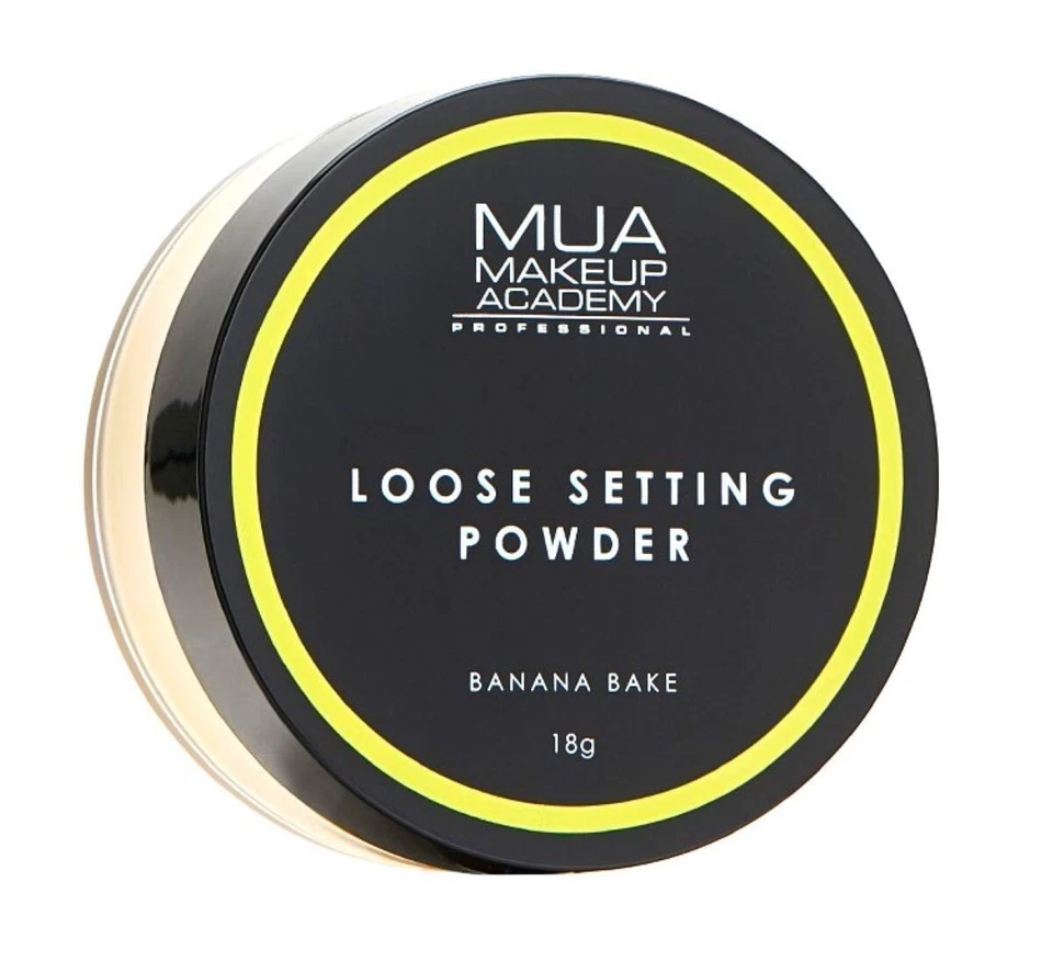 MUA LOOSE SETTING POWDER BANANA BAKE NEW VEGAN FORMULA SEALED FREE POST