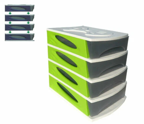 Cassettiere neri garage