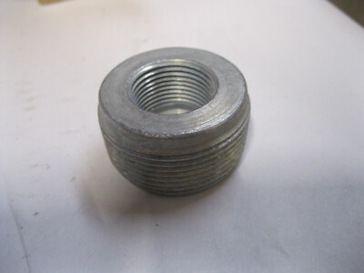 1  Crouse-Hinds RE52 Steel EP Dust-Ignition Proof Reducing Bushing 1-1/2'' x 3/4''