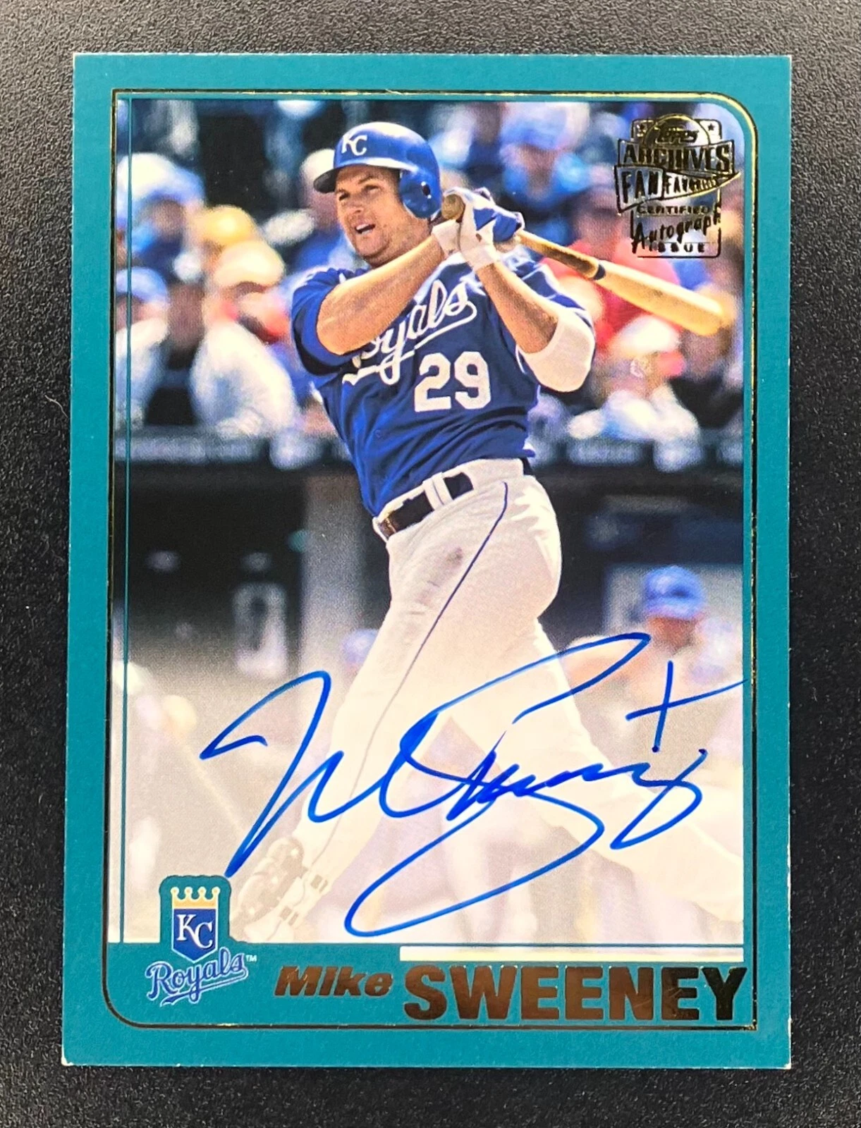 Mike Sweeney trading card