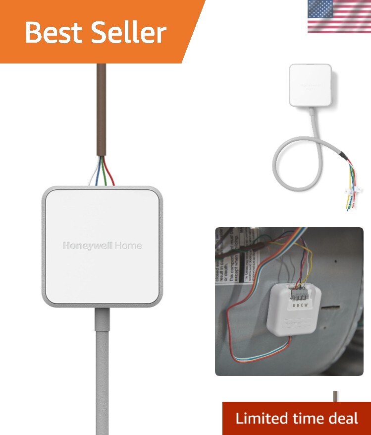 Smart Thermostat C-Wire Adapter with LED Display - Easy Installation Kit-image