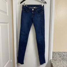 True Religion-Shannon Jeans-27-Dark Blue-Low Rise-Super Skinny-Made in USA-Rare