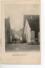 GYE SUR SEINE Aube CPA 10 la rue du four