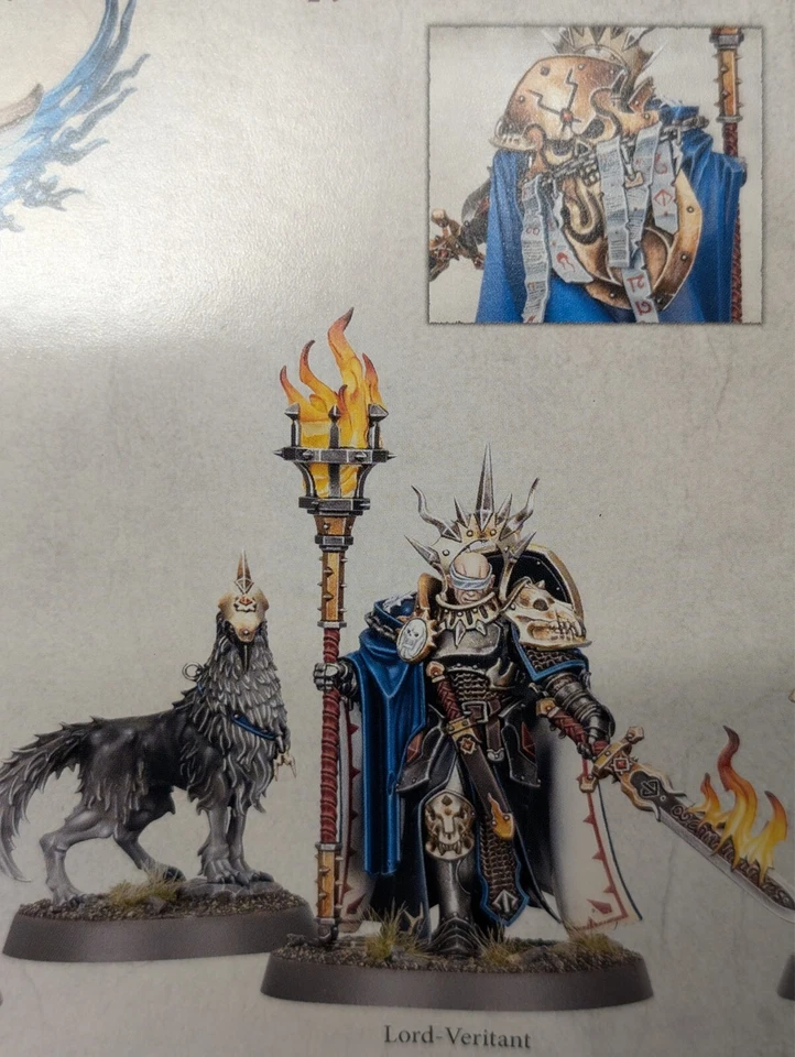 Lord-Veritant with Gryph-crow- Stormcast Eternals Skaventide New Sculpt AOS GW - Image 3 of 3