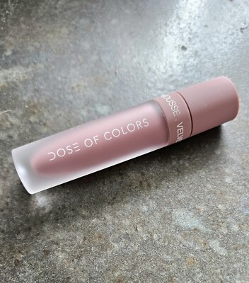 Dose Of Colors STONE Velvet Mousse Lipstick (Matte Liquid) .17 oz NWOB!