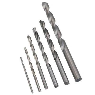 AB TOOLS 6pc HSS-G Metric Drill Bit Set Split Point Drills Metal Plastic Copper 2mm – 8mm