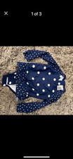 Oshkosh B  Gosh Swimsuit Toddler Infant Blue White One Piece 9 Month Swimsuit