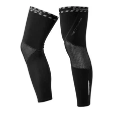  Cycling Leg Warmers Thermal Long Leg Sleeves for Men Women Small/Medium