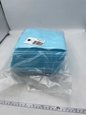 Disposable Underpads Blue 30 Pack Absorbent Bed Pads Heavy Duty Incontinence