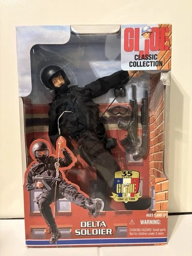 GI Joe Classic Collection Delta Soldier 12” Action Figure, 1999, NIB