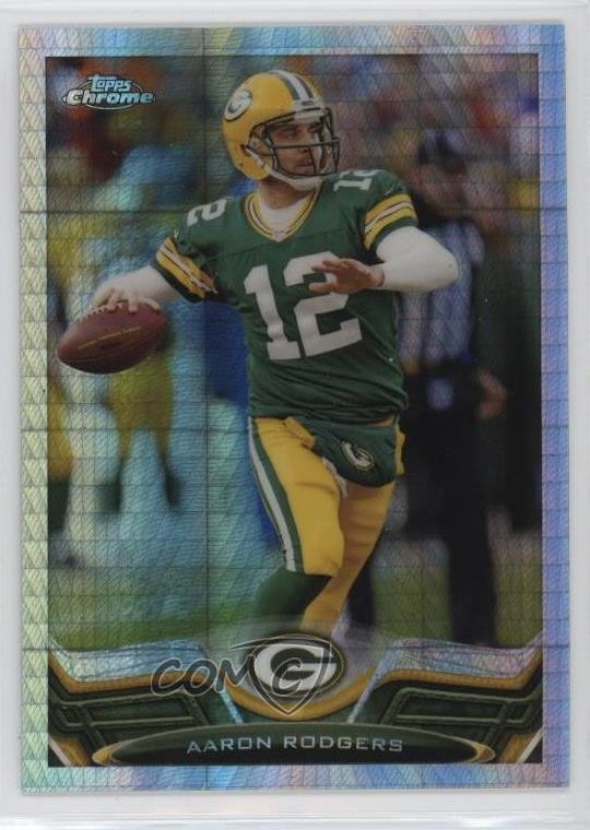 2013 Topps Chrome Prism Refractor 227/260 Aaron Rodgers #150 1by