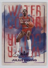 2024-25 Panini Court Kings Water Color Pink 34/99 Julius Erving #25 HOF 17vi
