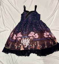 black fox Lolita dress set