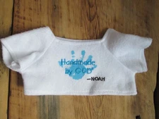 Noah Talking Bear Handmade by God PBC International Plush Replacement Shirt Only