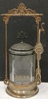 Vintage Brooklyn Silver Plate Co #64 Pickle Castor With Tongs & Glass Insert — photo 1