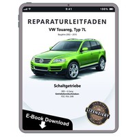 VW Touareg 7L 2002-2010 6 Gang Schaltgetriebe 08D Werkstatthandbuch PDF Datei