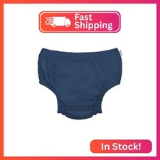 green sprouts Reusable Snap Swim Diaper Navy Solid-24 Months