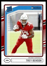 Trey Benson 2024 Donruss #326 RC Arizona Cardinals Football Card