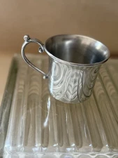 Kirk Stieff Vintage Pewter Childs Cup/Mug #250 : 2 1/2” H 