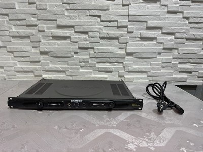 Samson Servo 120a - Endstufe gebraucht 2 Kanäle unsauber / kommt kein Ton