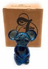 Fenton Cobalt Blue Glass NFGS 2007 Mouse  figurine with Original Box