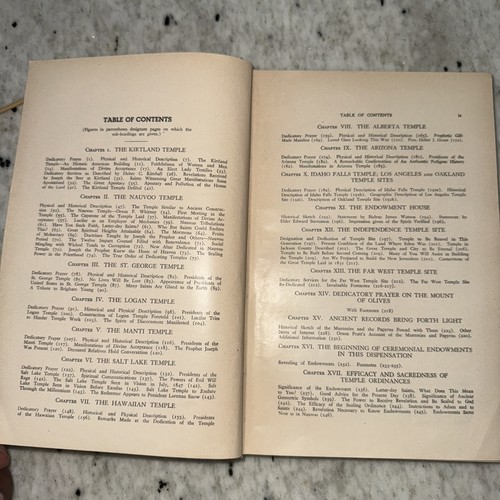 Temples of the Most High N. B. Lundwall 1945 Fifth Edition Lds Church Of Jesus - Picture 6 of 12