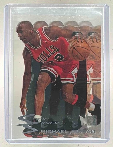 Michael Jordan 1995 Fleer Metal #3 Slick Silver