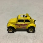 Vintage 1983 Hot Wheels Real Riders Baja Bug Car Yellow Please Read
