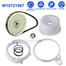 W10721967 Washer Pulley Clutch Kit W10006384 Washing Drive Belt For Whirlpool Us