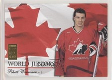 1995-96 Donruss Elite World Juniors 192/1000 Rhett Warrener #9 0a1