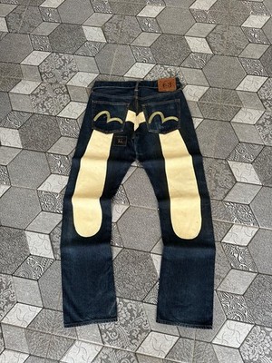 EVISU NO 3 LOT 2008 WHITE SEAGULL DAICOCK SELVEDGE DENIM