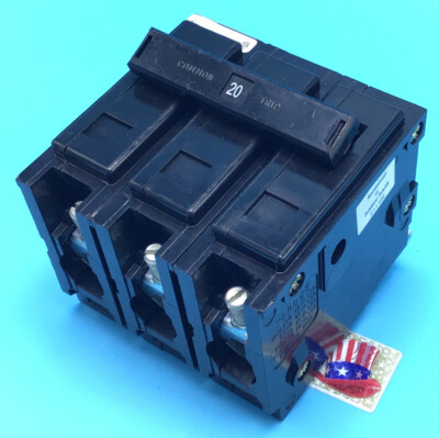 Cutler-Hammer BAB3020H 20 Amp 3 Pole Bolt-On Circuit Breaker - New-590737