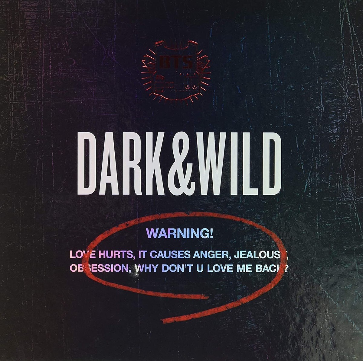 Vol. 1 Dark&Wild Korean Version BTS CD L200001039 K-Pop Album Loen