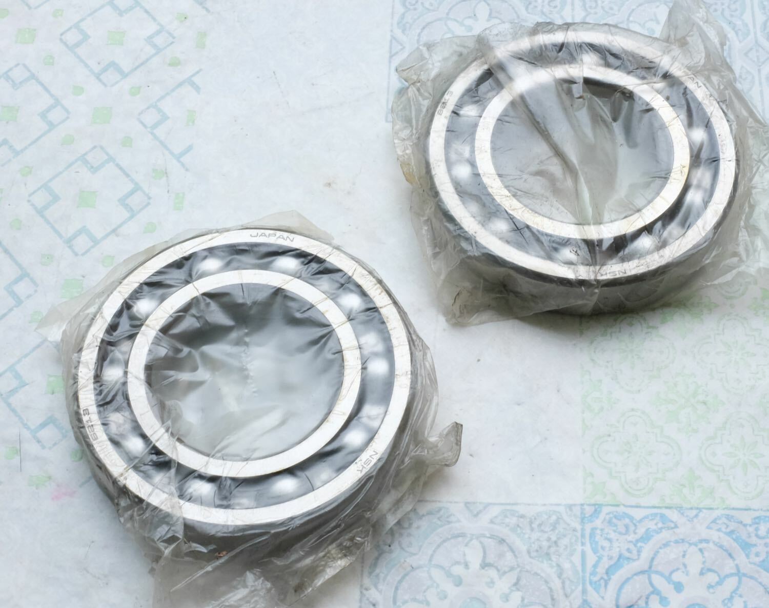 Roulement NSK 6213 en lot de 2 pièces pour arbre moteur de dimensions 66x120x23 mm