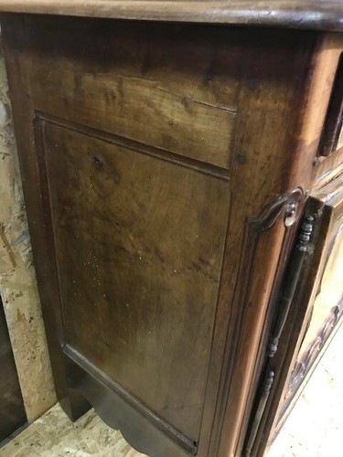 Prestigiosa Credenza Provenzale in Noce - Restaurata (in corso d'opera) - Foto 5 di 12