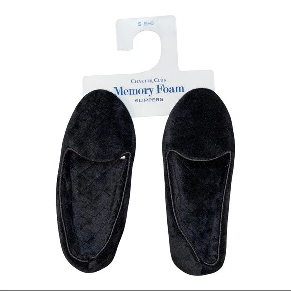 Charter club hotsell memory foam slippers