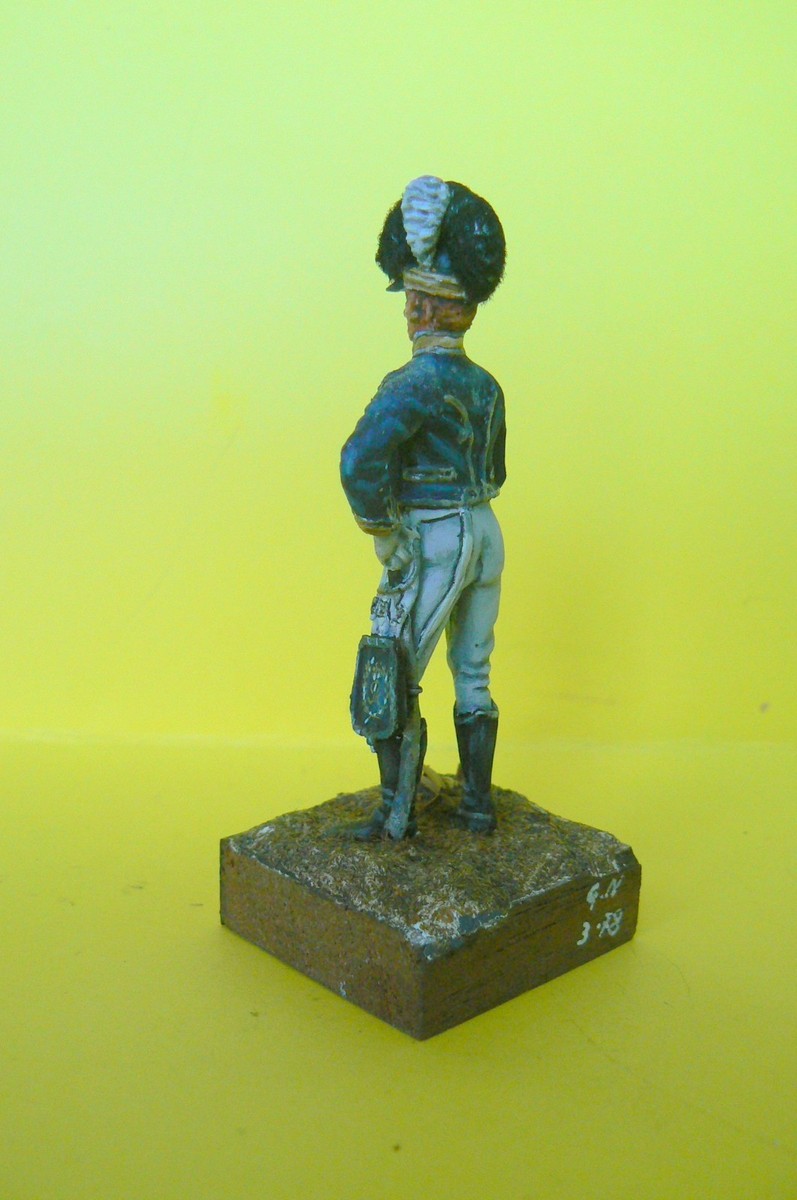 Figurine Soldat De Plomb – Officier Anglais Dragons – Premier Empire – 1:32 (60mm)