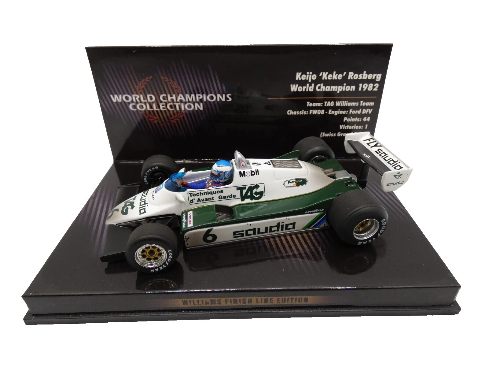 Autos de carrera Diecast MINICHAMPS 1982 año del vehículo