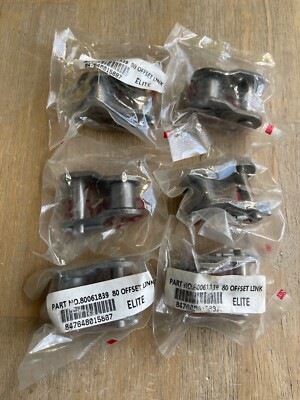 IWIS ELITE 80061839 80 OFFSET CHAIN LINKS LOT OF 6 NEW SEALED PKG | eBay