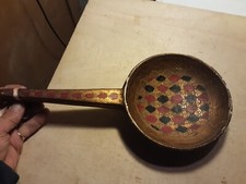 VECCHIO GRANDE MESTOLO LEGNO