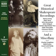 William Shakespeare - Great Historical Shakespeare CDs - Brand New Free Shipping