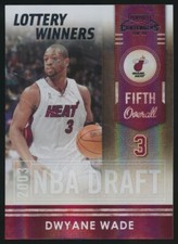 DWYANE WADE 2009-10 CONTENDERS LOTTERY WINNERS HOLO #19 /50 *damaged Surface *